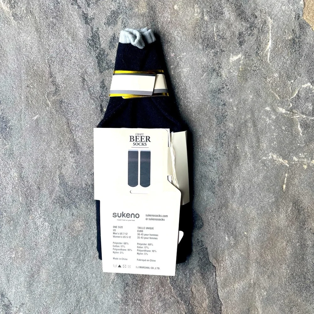 Dark Lager Craft Beer Socks